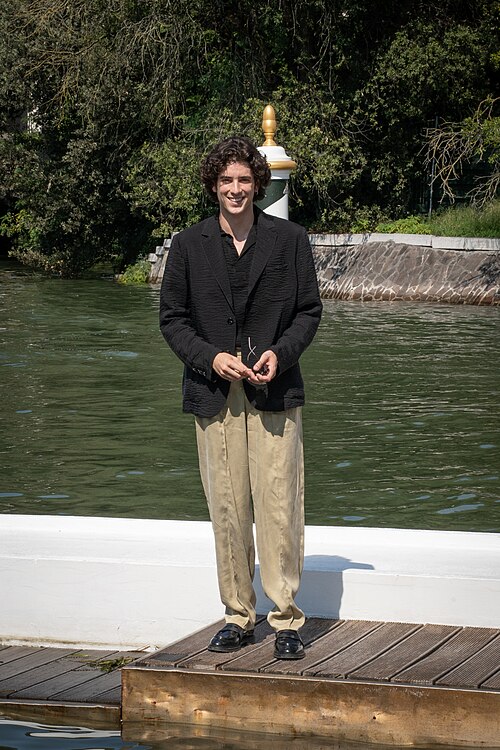 Nicolas Maupas (host) arriving at the Hotel Excelsior at Venice Film Festival 2026.