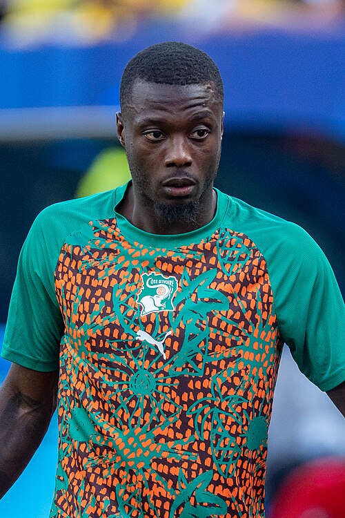Nicolas Pépé during Côte d'Ivoire v Ecuador on 14 June 2026 at the 2026 FIFA World Cup