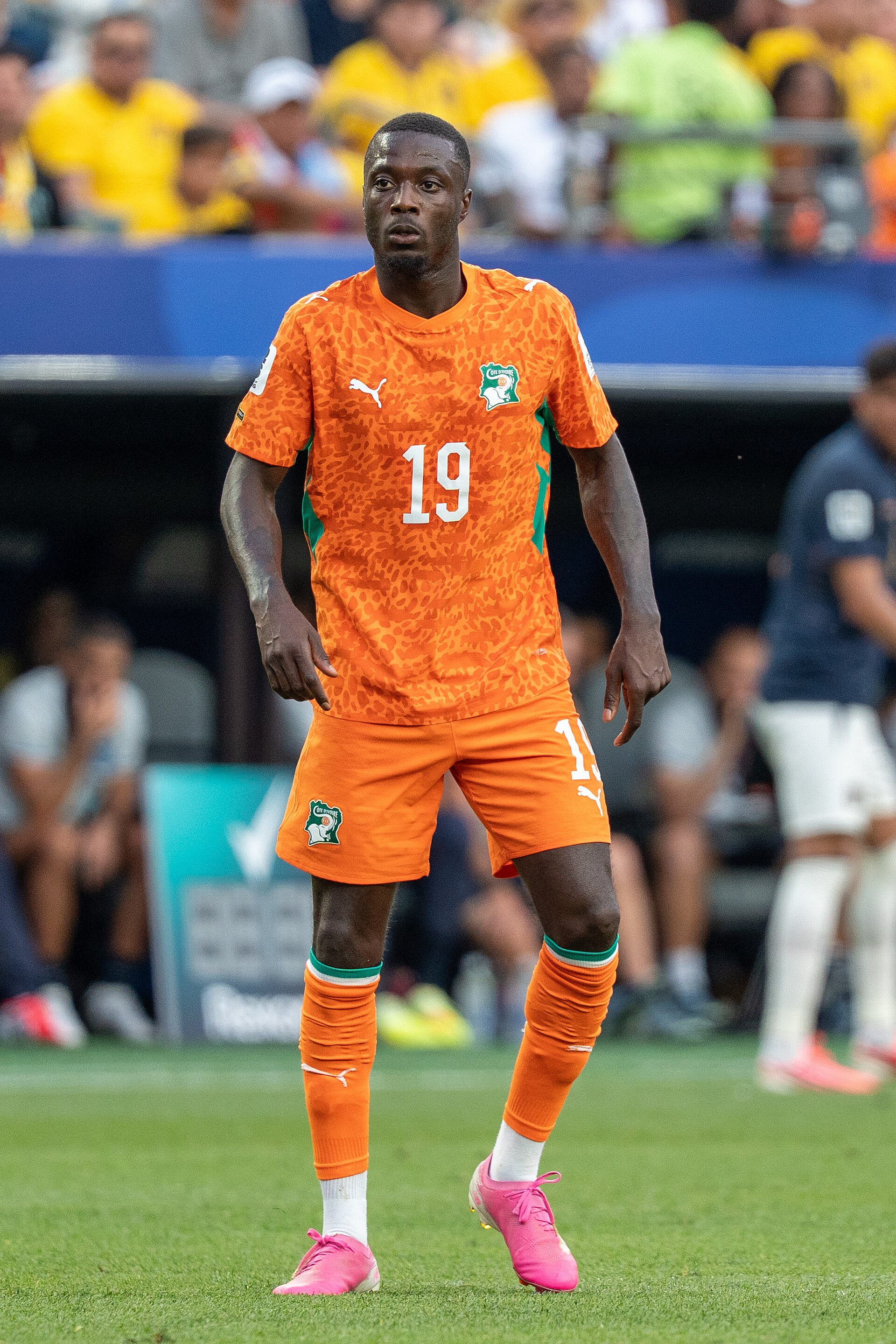 Nicolas Pépé during Côte d'Ivoire v Ecuador on 14 June 2026 at the 2026 FIFA World Cup