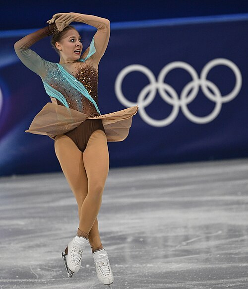 MILAN, ITALY - 19 FEBRUARY 2026: Niina PETROKINA of Estonia compete during the Figure Skating Women Single Skating Free Skating at the Olympic Winter Games Milano Cortina 2026 Milano Ice Skating Arena on February 19, 2026 in Milan, Italy