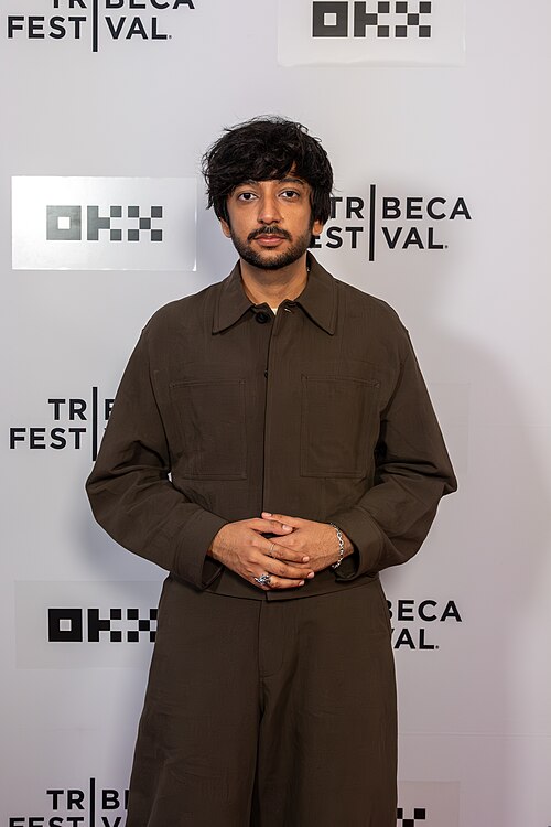 Nik Dodani at the 2026 Tribeca Film Festival in New York, NY for She Keeps Me Young