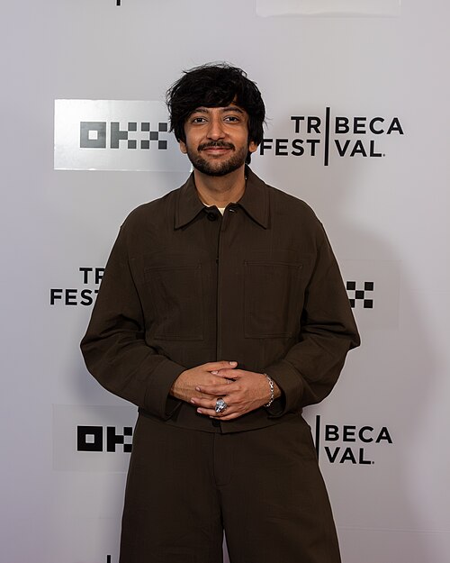 Nik Dodani at the 2026 Tribeca Film Festival in New York, NY for She Keeps Me Young
