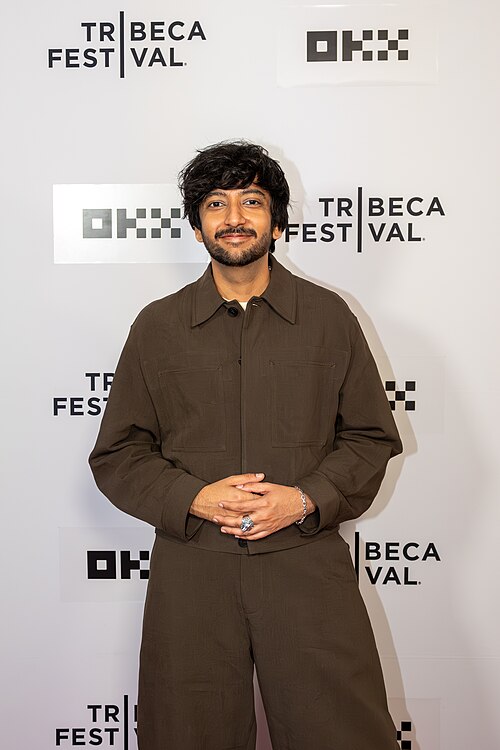 Nik Dodani at the 2026 Tribeca Film Festival in New York, NY for She Keeps Me Young