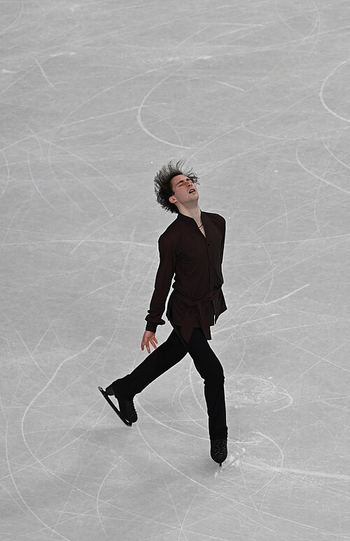 MILAN, ITALY - 07 FEBRUARY 2026: Nika Egadze of Georgia compete during the Figure Skating Team Event Men Single Skating-Short Program at the Olympic Winter Games Milano Cortina 2026  Milano Ice Skating Arena on February 07, 2026 in Milan, Italy