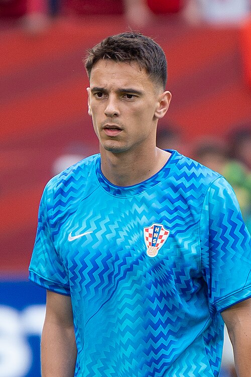 Nikola Moro during Croatia v Portugal on 2 July 2026 at the 2026 FIFA World Cup