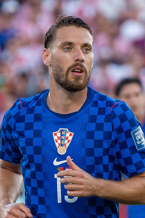 Nikola Vlasic during Croatia v Portugal on 2 July 2026 at the 2026 FIFA World Cup