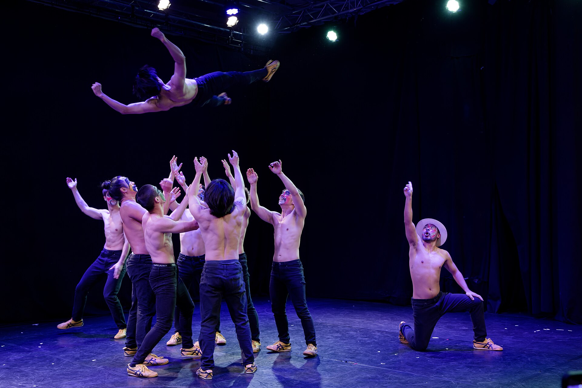 TS Crew, Hong Kong dance troupe, at the 2024 Edinburgh Festival Fringe in the show, No Dragon No Lion.