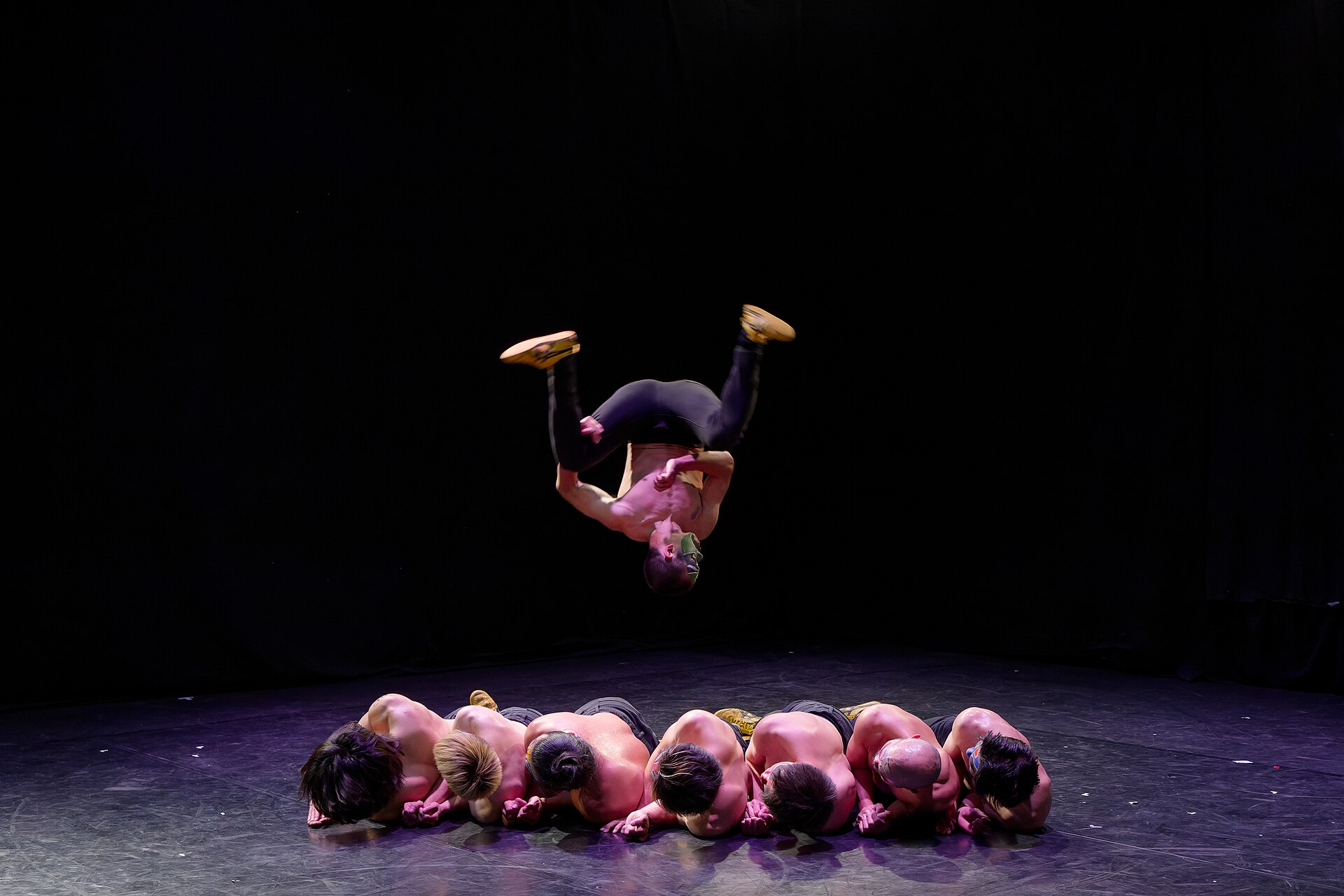 TS Crew, Hong Kong dance troupe, at the 2024 Edinburgh Festival Fringe in the show, No Dragon No Lion.
