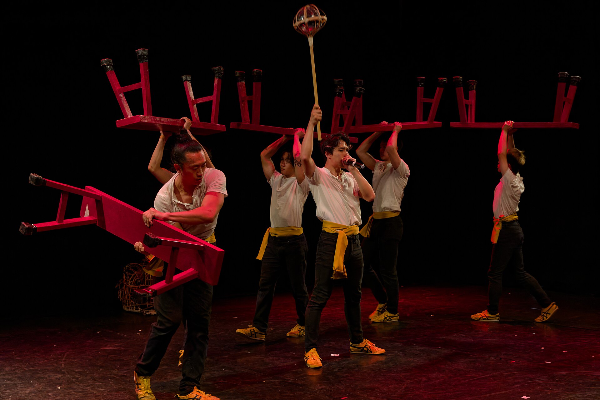 TS Crew, Hong Kong dance troupe, at the 2024 Edinburgh Festival Fringe in the show, No Dragon No Lion.