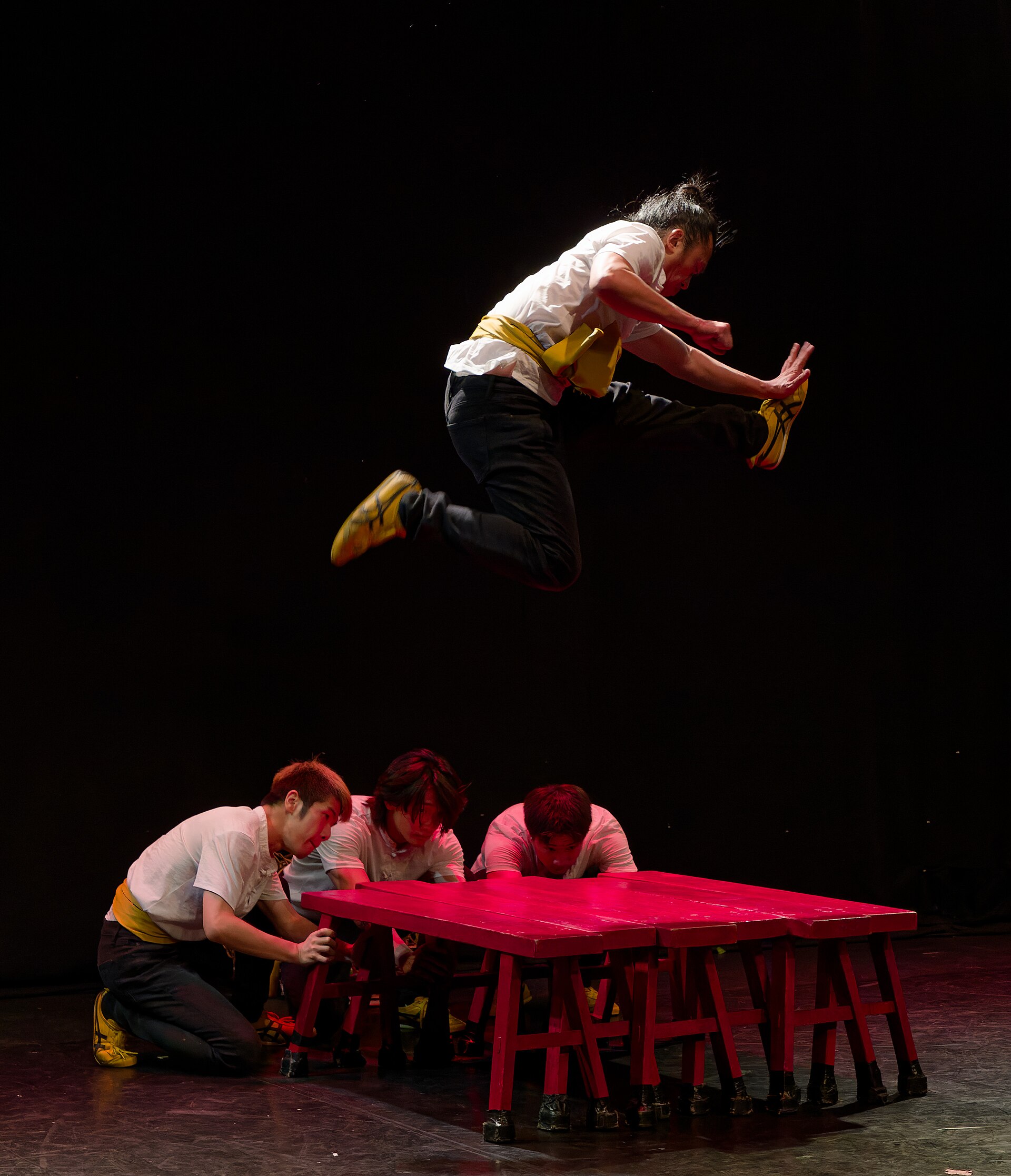 TS Crew, Hong Kong dance troupe, at the 2024 Edinburgh Festival Fringe in the show, No Dragon No Lion.