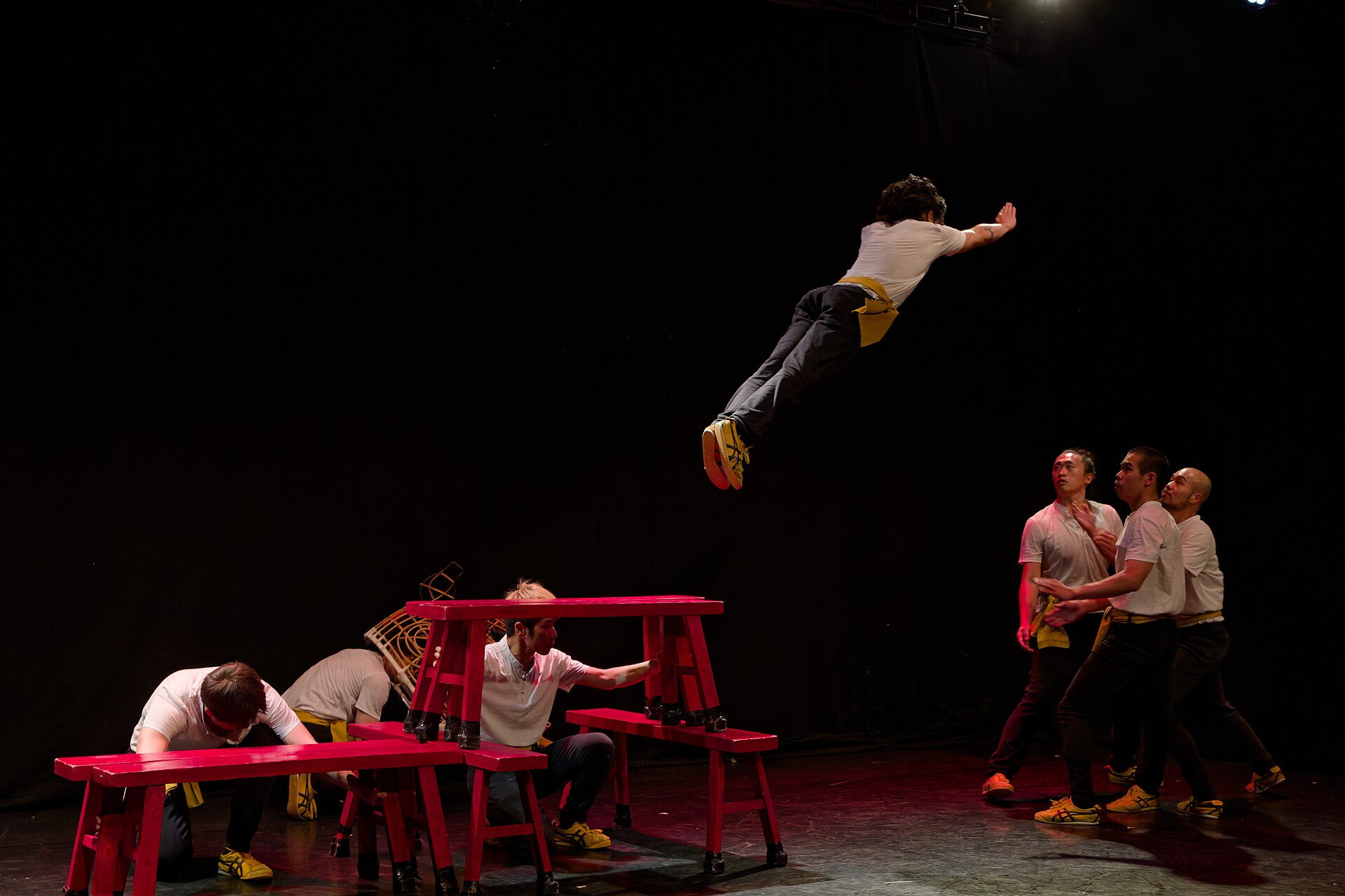 TS Crew, Hong Kong dance troupe, at the 2024 Edinburgh Festival Fringe in the show, No Dragon No Lion.
