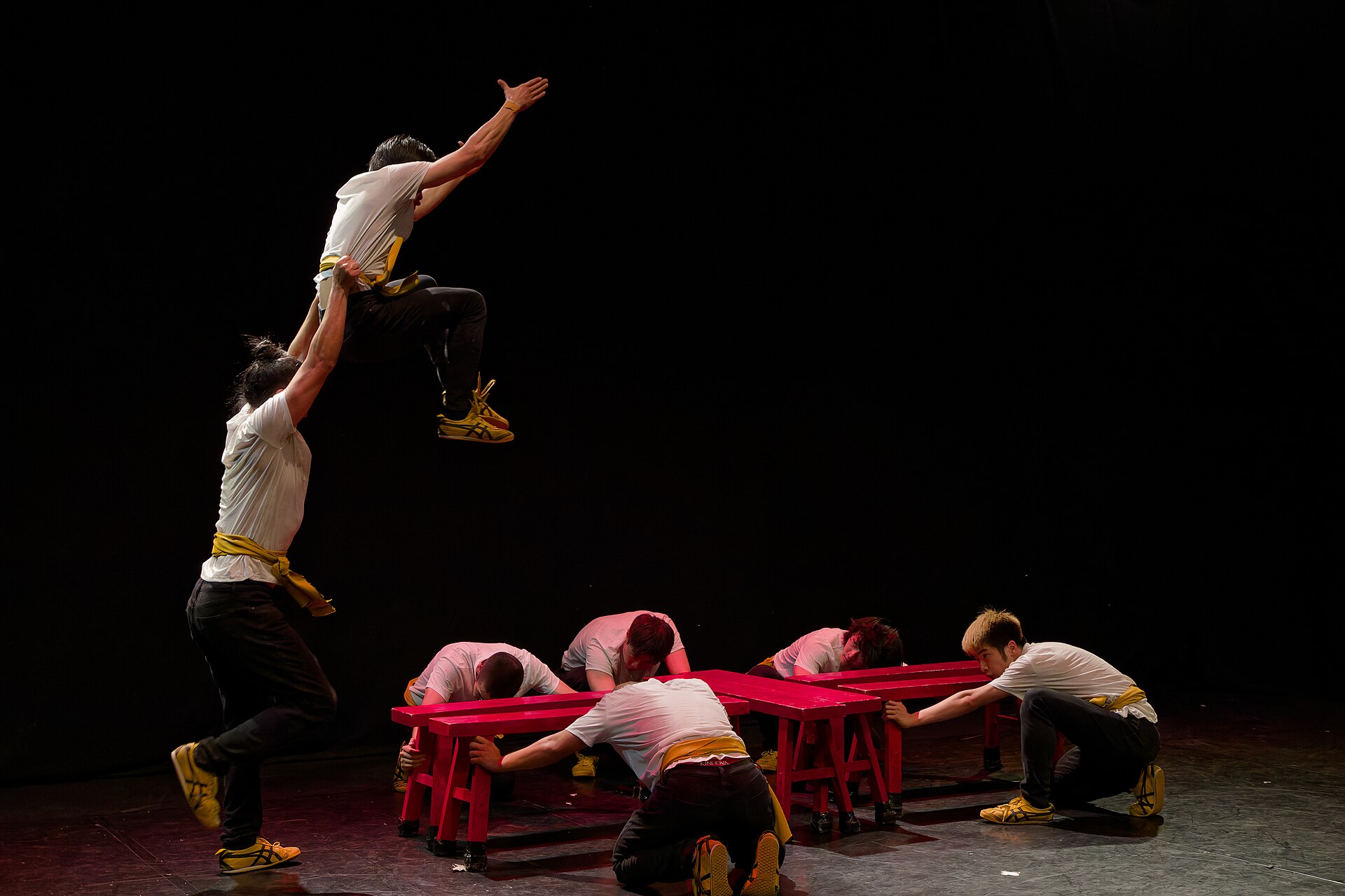 TS Crew, Hong Kong dance troupe, at the 2024 Edinburgh Festival Fringe in the show, No Dragon No Lion.