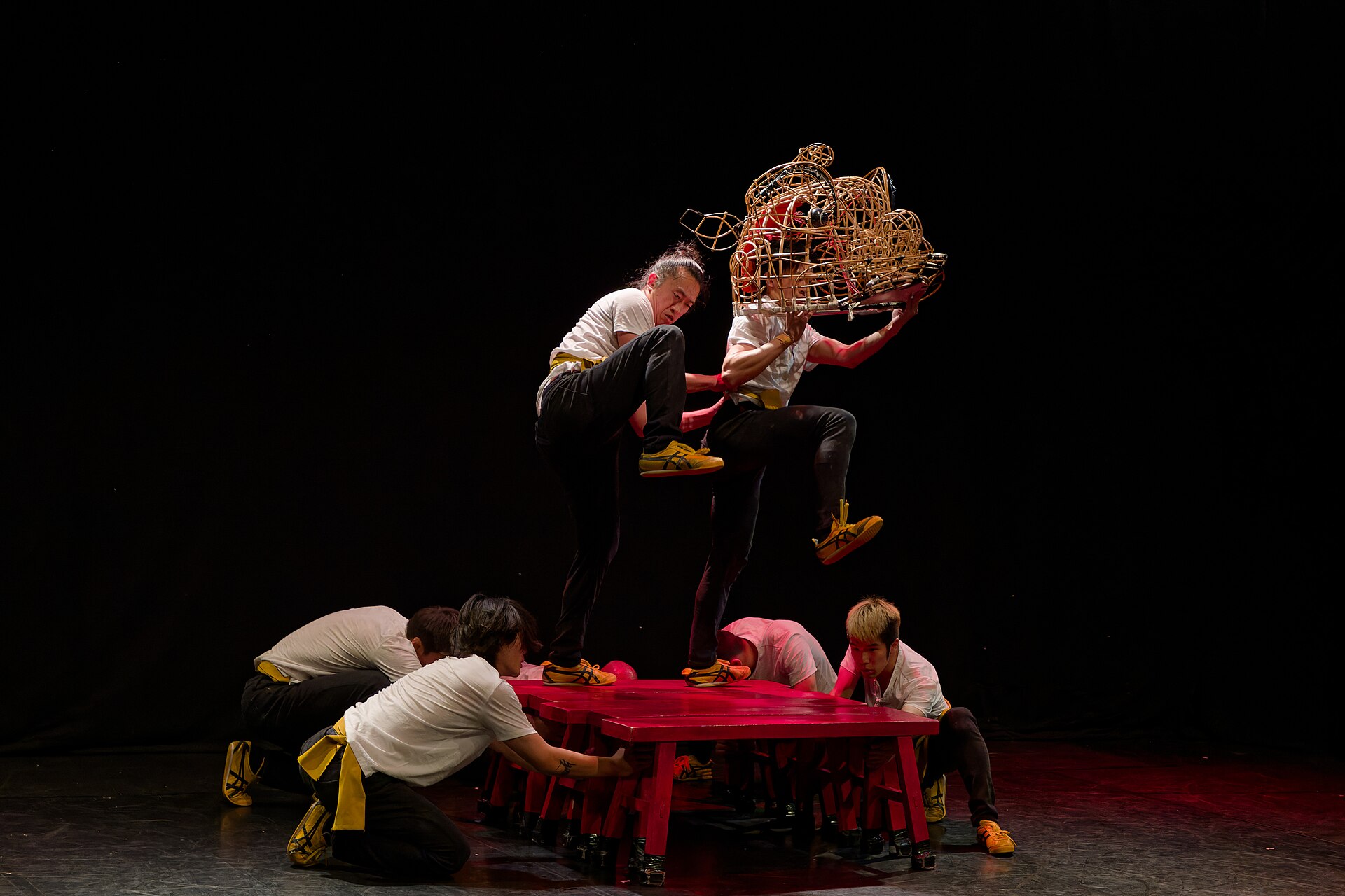 TS Crew, Hong Kong dance troupe, at the 2024 Edinburgh Festival Fringe in the show, No Dragon No Lion.