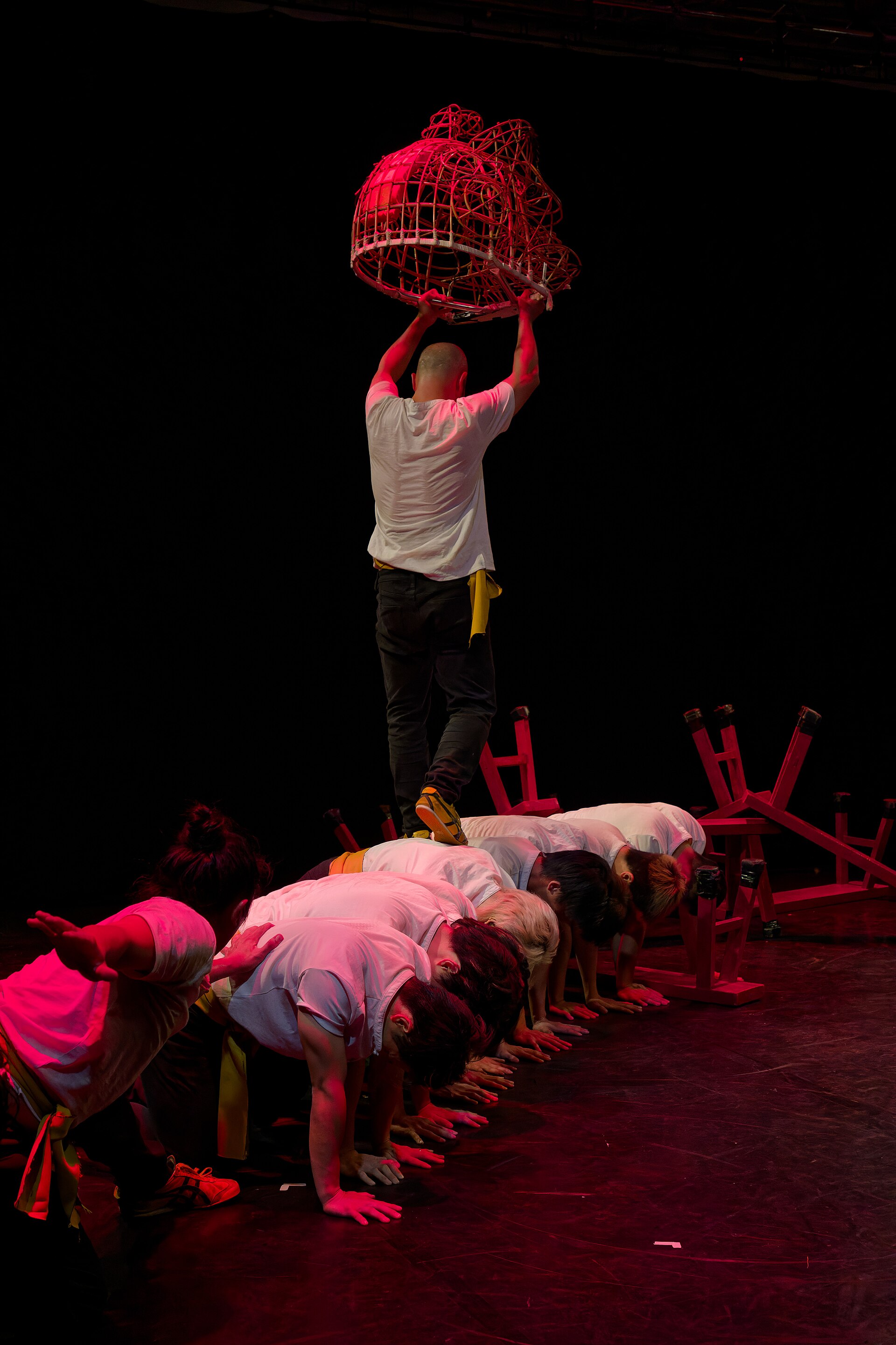 TS Crew, Hong Kong dance troupe, at the 2024 Edinburgh Festival Fringe in the show, No Dragon No Lion.