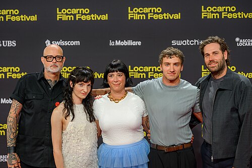 Nobody's Violence Cast on the red carpet at 79th Locarno Film Festival