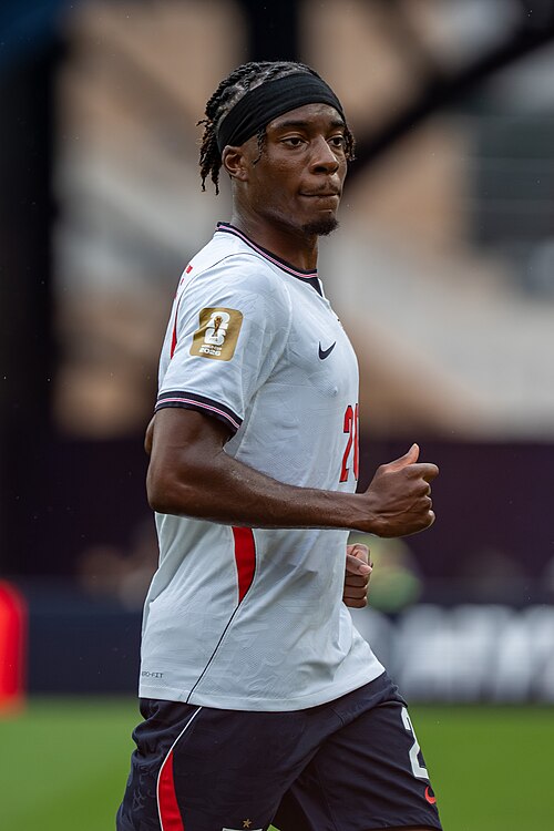 Noni Madueke during England v Ghana on 23 June 2026 at the 2026 FIFA World Cup