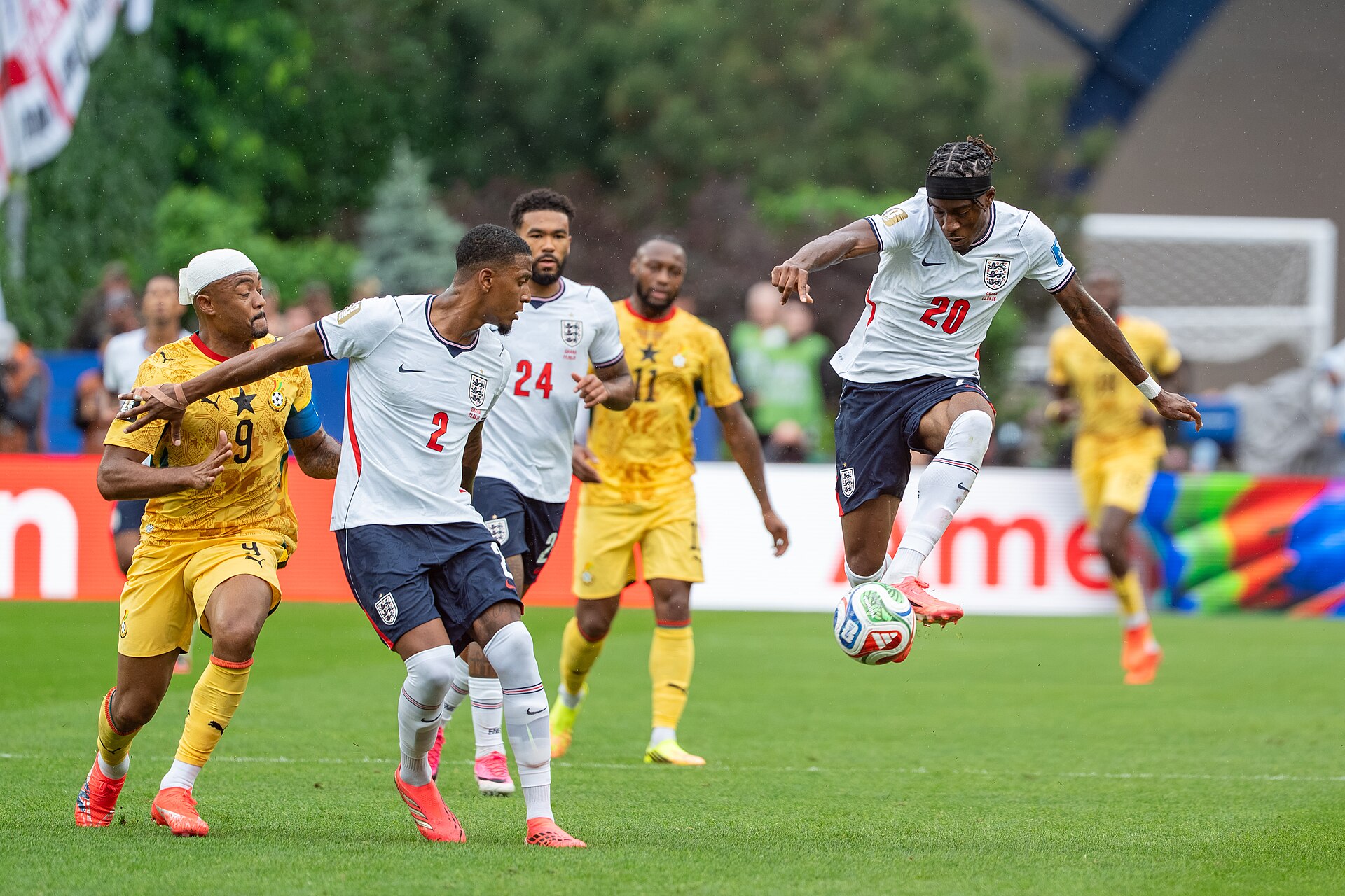 Noni Madueke during England v Ghana on 23 June 2026 at the 2026 FIFA World Cup