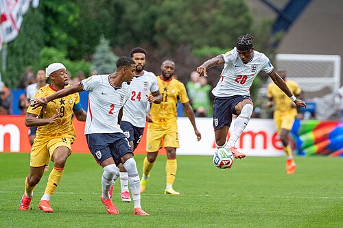 Noni Madueke during England v Ghana on 23 June 2026 at the 2026 FIFA World Cup