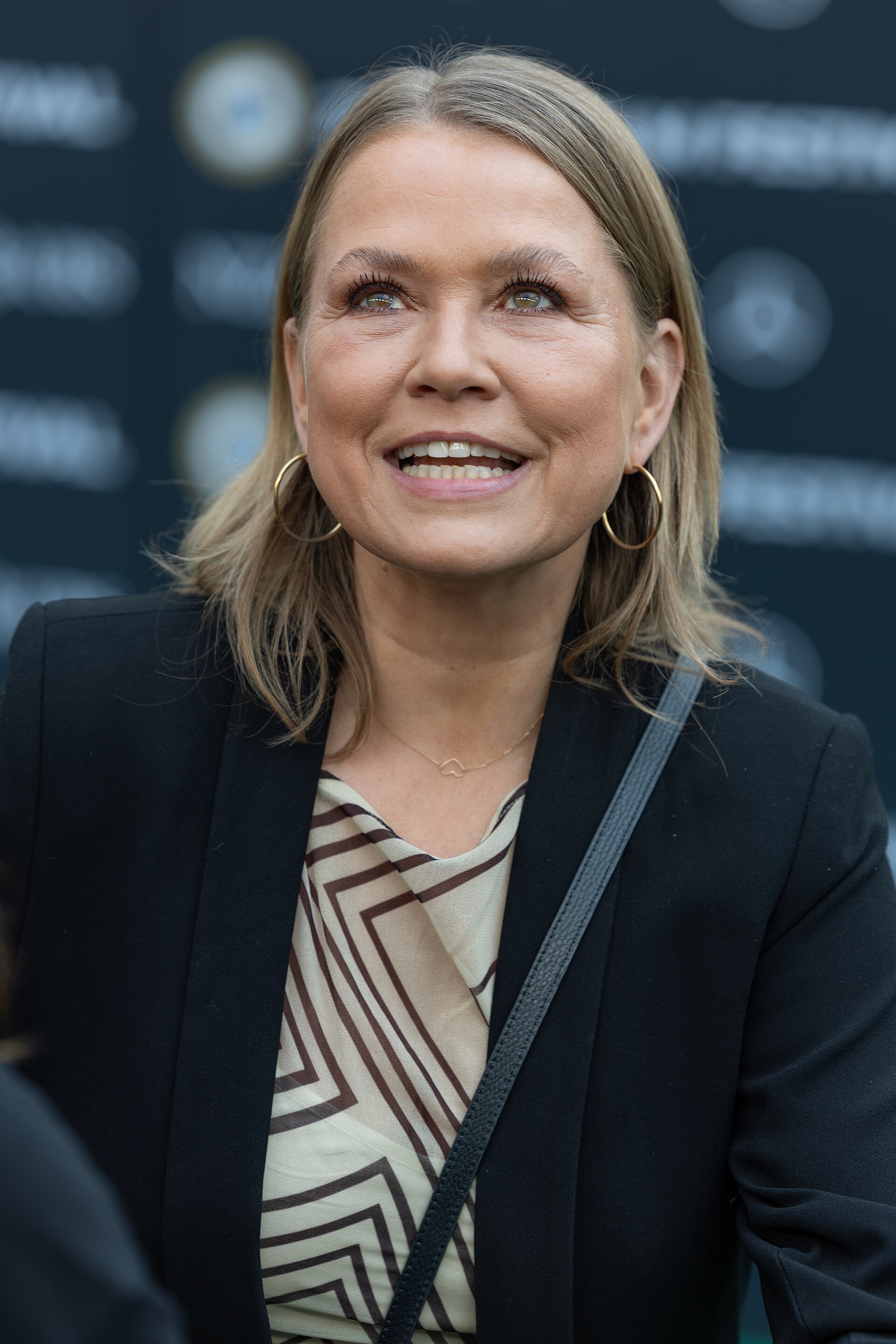 Nova Meierhenrich on the Green Carpet at the 2025 Zurich Film Festival.