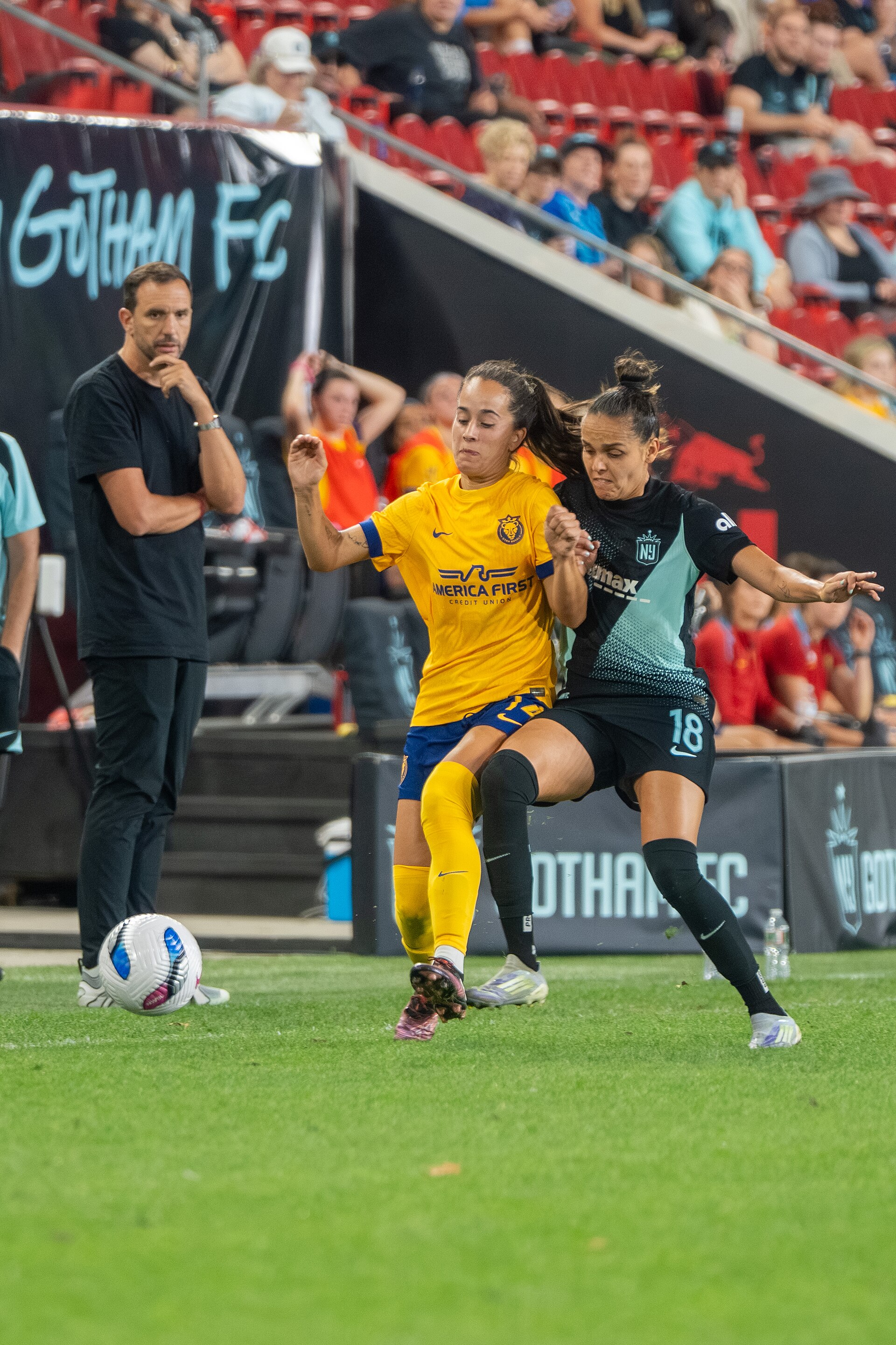 Nuria Rábano during Gotham FC vs Utah Royals on Aug 23 2025