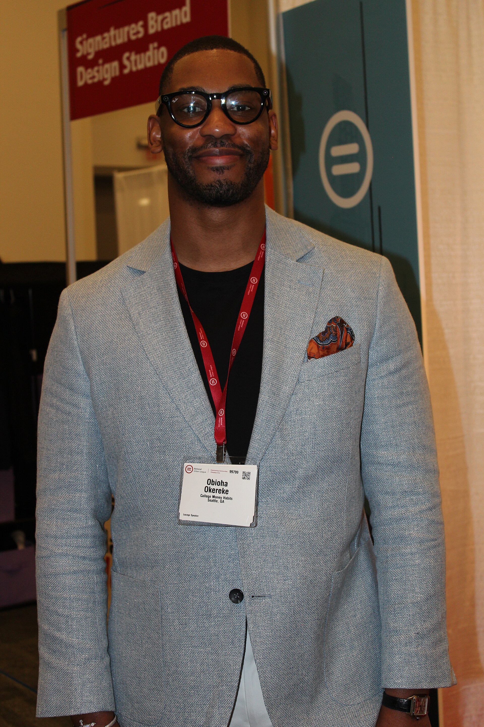 Obioha Okereke, Founder and CEO of College Money Habits, spoke on the Urban League Now Stage with talk "Investing 101: Expert Tips on Profitability in the Stock Trade" at the 2025 National Urban League Conference.