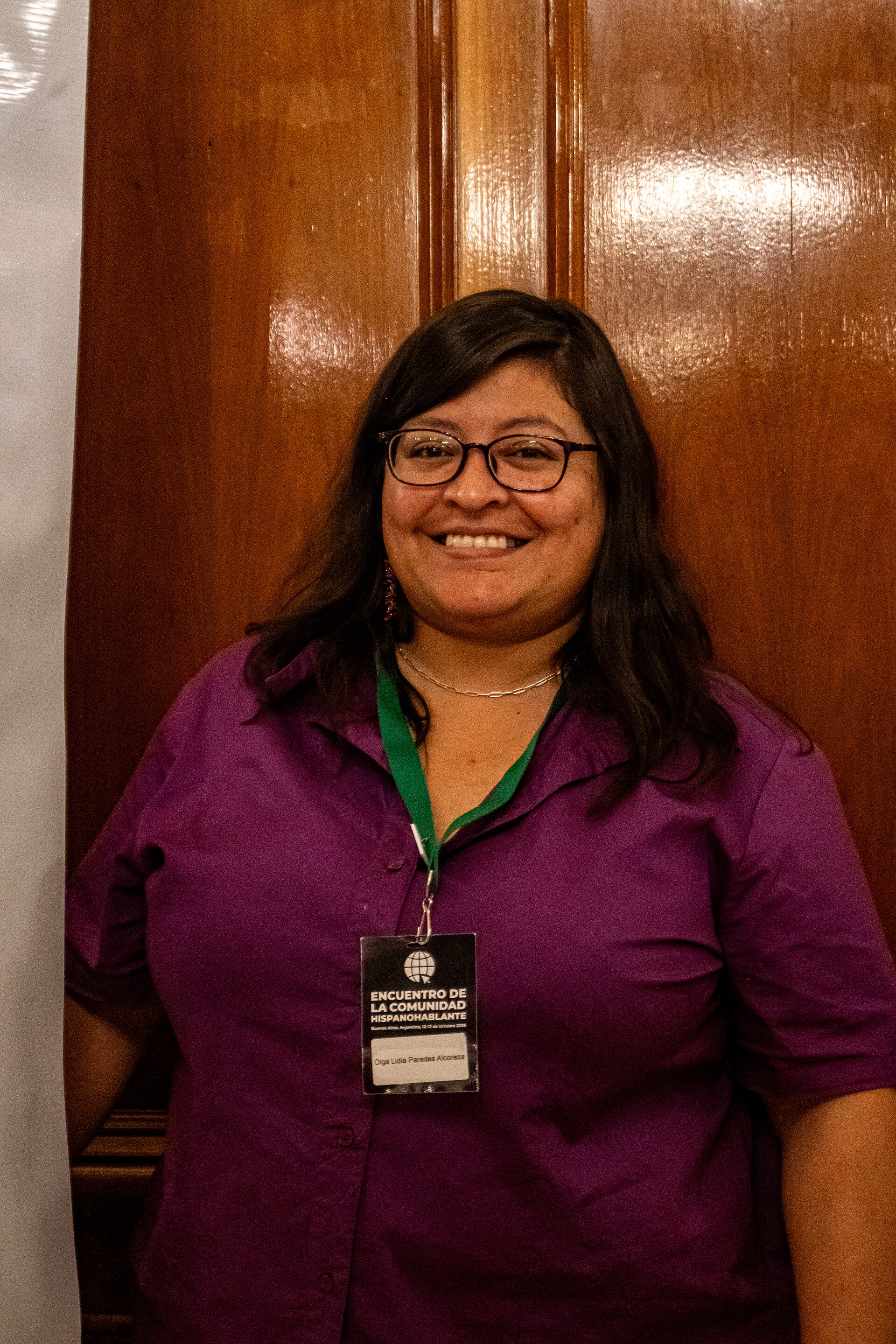 Portraits of attendees at the 2025 Spanish-Speaking Community Meeting, Buenos Aires, Argentina.