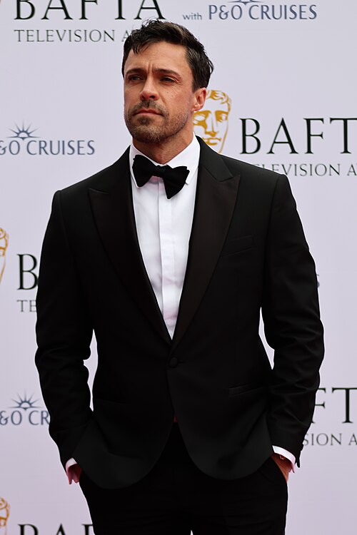 Olly Rix at the TV BAFTA red carpet, May 26