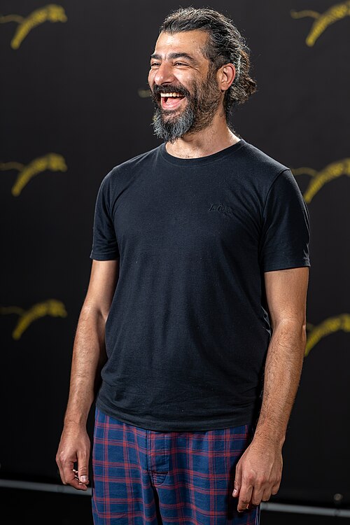 Omar Al Jbaai at a PhotoCall at the 2026 Locarno Film Festival