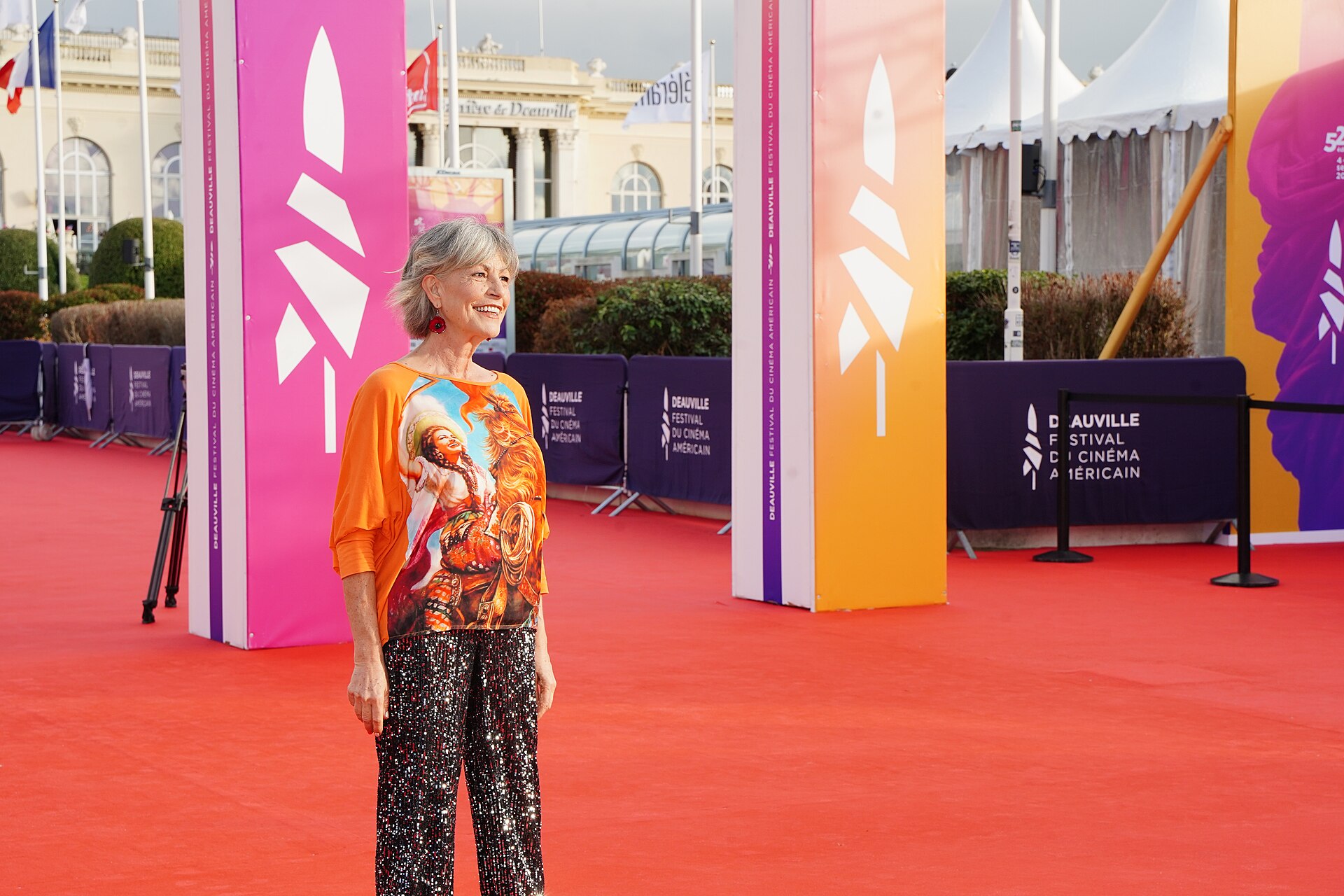 Opening ceremony of the Deauville American Film Festival — Lio