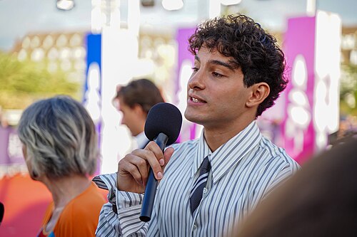 Opening ceremony of the Deauville American Film Festival — Sayyid El Alami in carpet interview