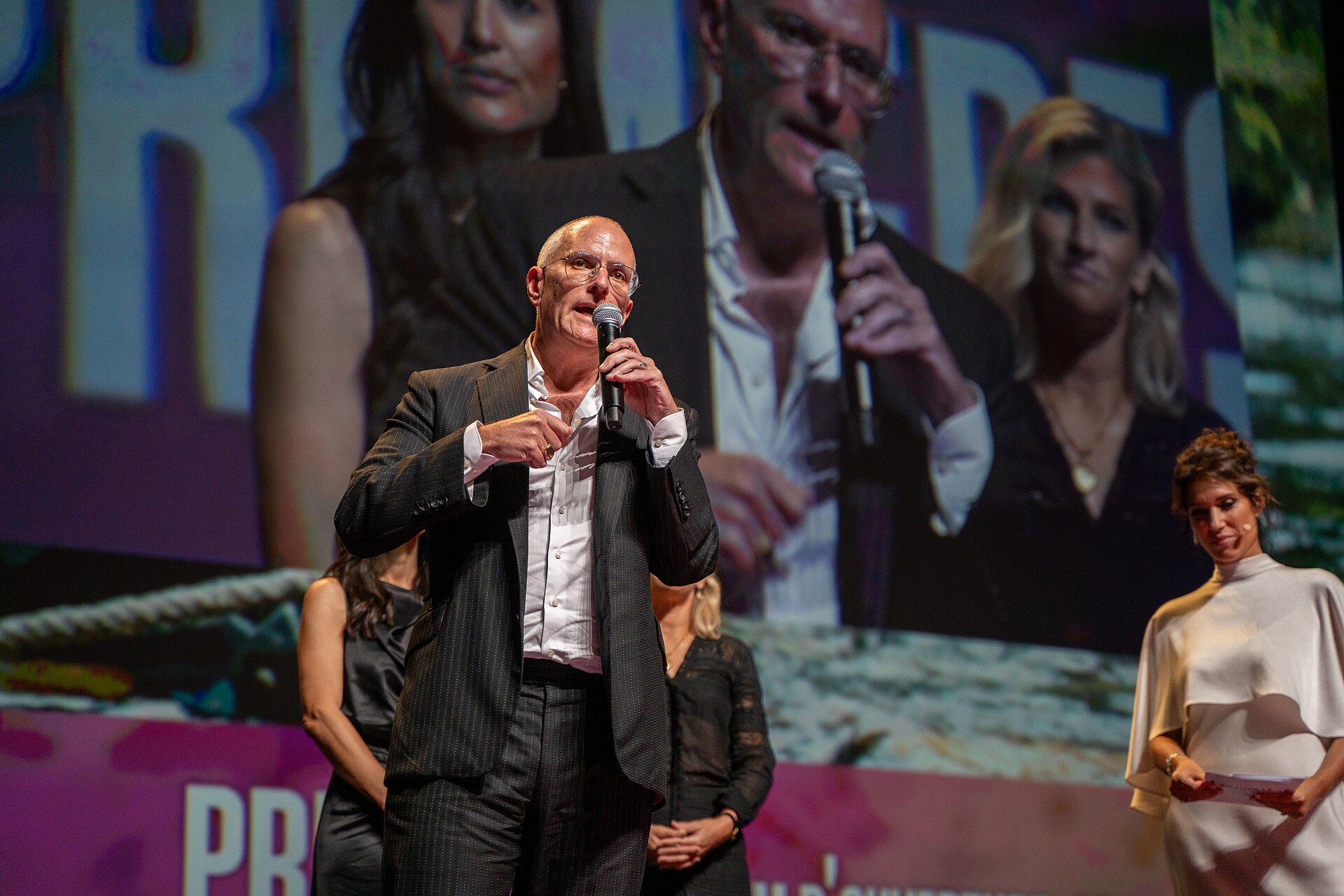Opening ceremony of the Deauville American Film Festival 2026 —  Klaus Dohle inside ceremony
