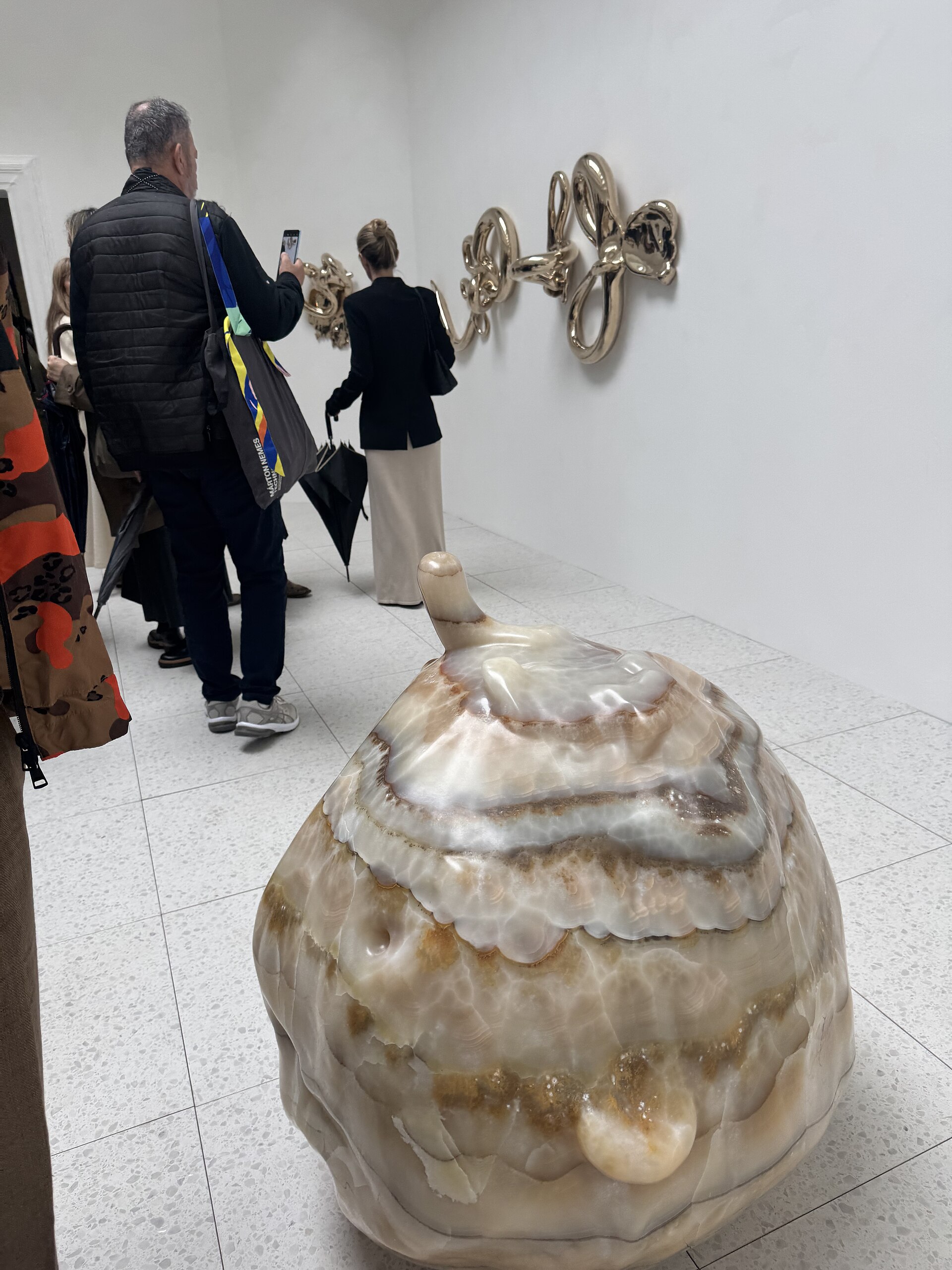 Opening day at the American Pavilion during 2026 Venice Biennale. Alma Allen was the featured artist.