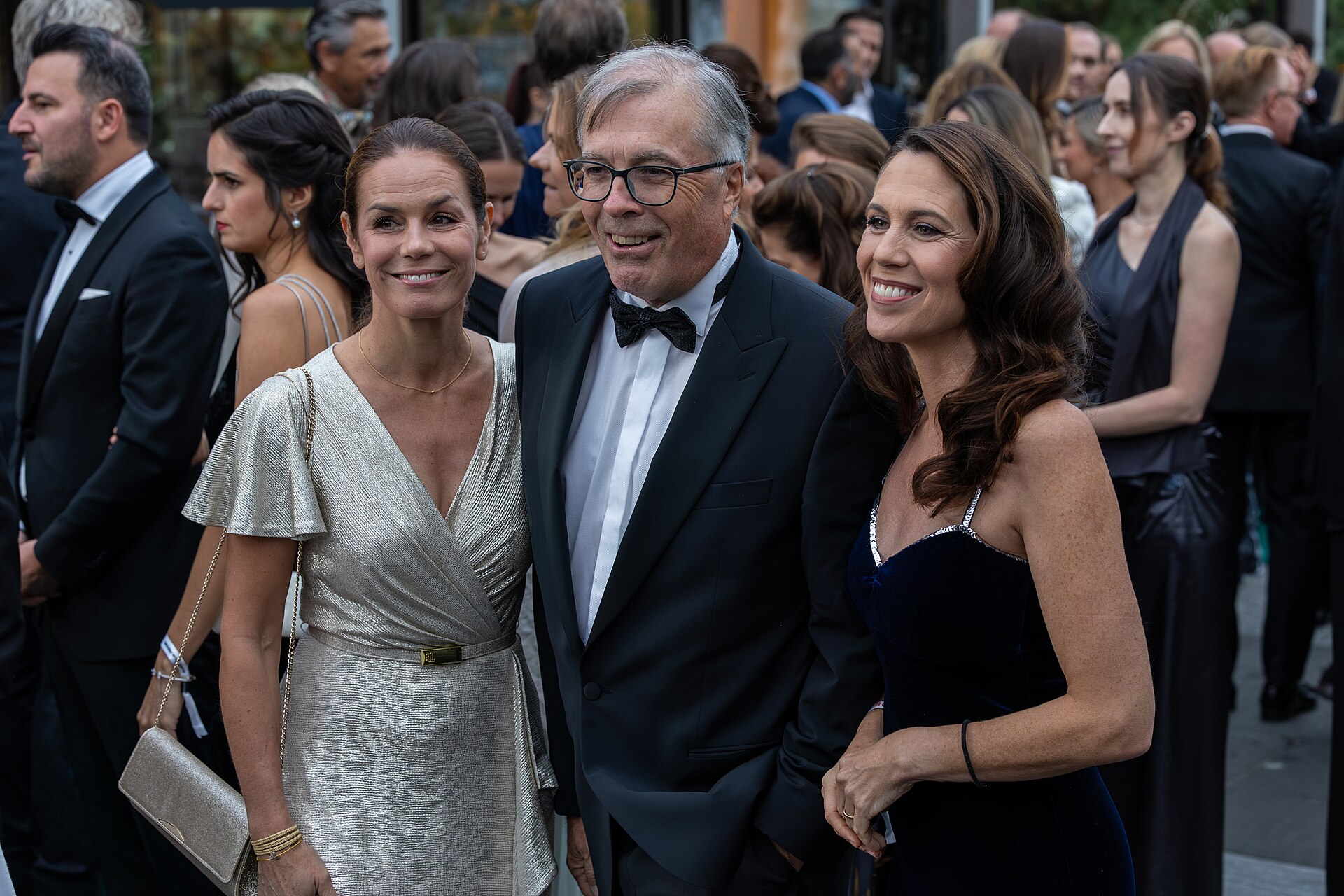 Opening night guests at the 2025 Zurich Film Festival.