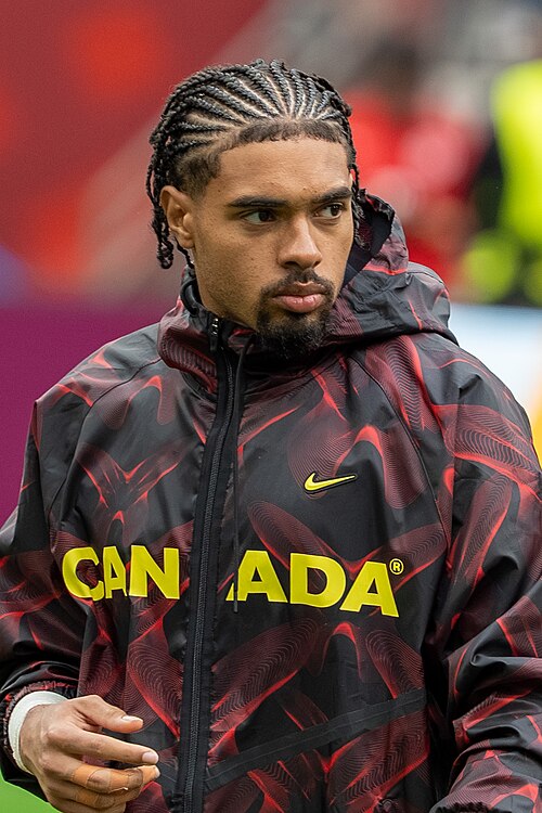 Owen Goodman during Canada v Qatar on 18 June 2026 at the 2026 FIFA World Cup