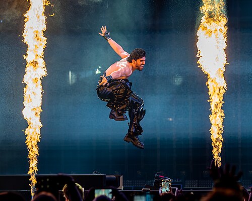PARG, representing Armenia, performing at Eurovision 2025 in Basel, Switzerland.