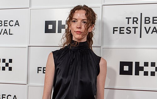 Paige Mitchell at the premiere of "The Last Day" at the 25th Tribeca Film Festival in New York City.
