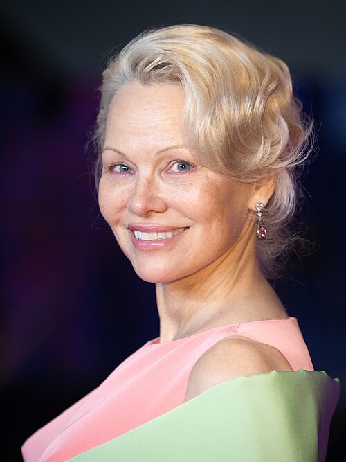 Actress Pamela Anderson at the 2026 Berlin International Film Festival