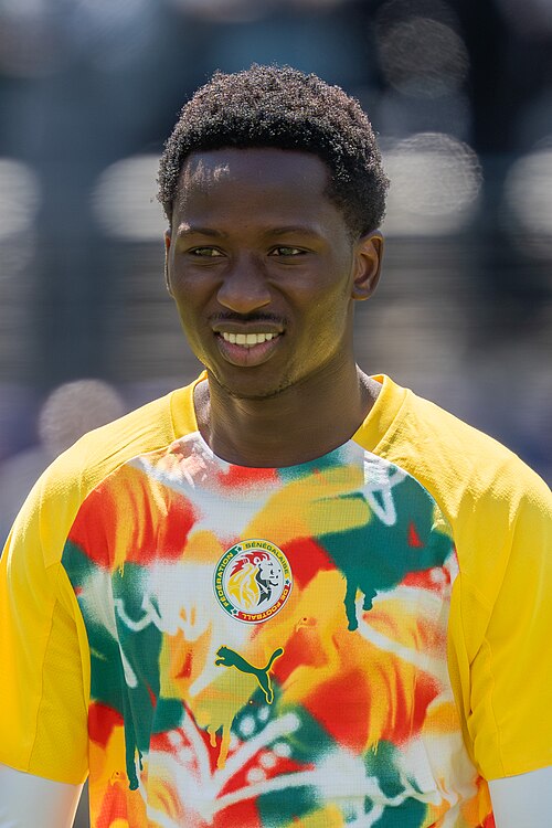 Pape Matar Sarr during France v Senegal on 16 June 2026 at the 2026 FIFA World Cup at NY/NJ Stadium in East Rutherford, NJ