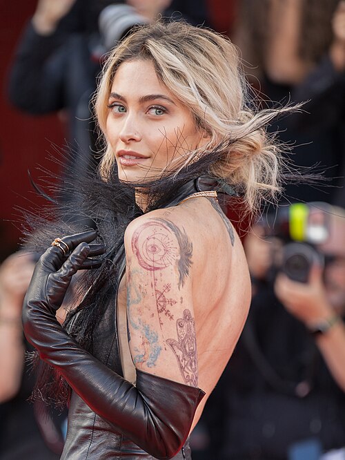 Paris-Michael Katherine Jackson, Actress, Model, Singer, at 82nd Venice International Film Festival in Venice, Italy.