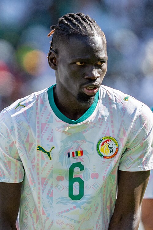 Pathé Ciss during France v Senegal on 16 June 2026 at the 2026 FIFA World Cup at NY/NJ Stadium in East Rutherford, NJ