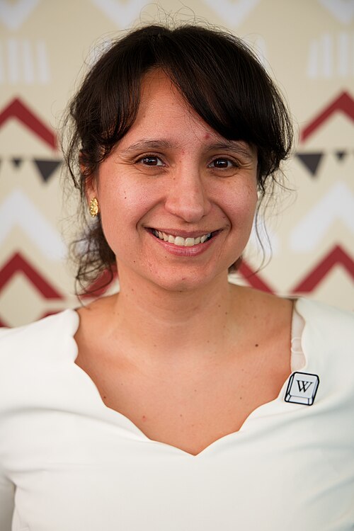 Patricia of Wikimedia Chile at Wikimania 2025