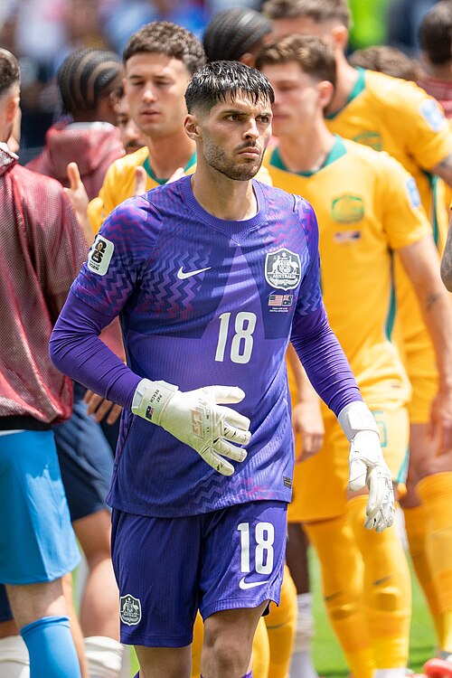 Patrick Beach during United States v Australia on 19 June 2026 at the 2026 FIFA World Cup