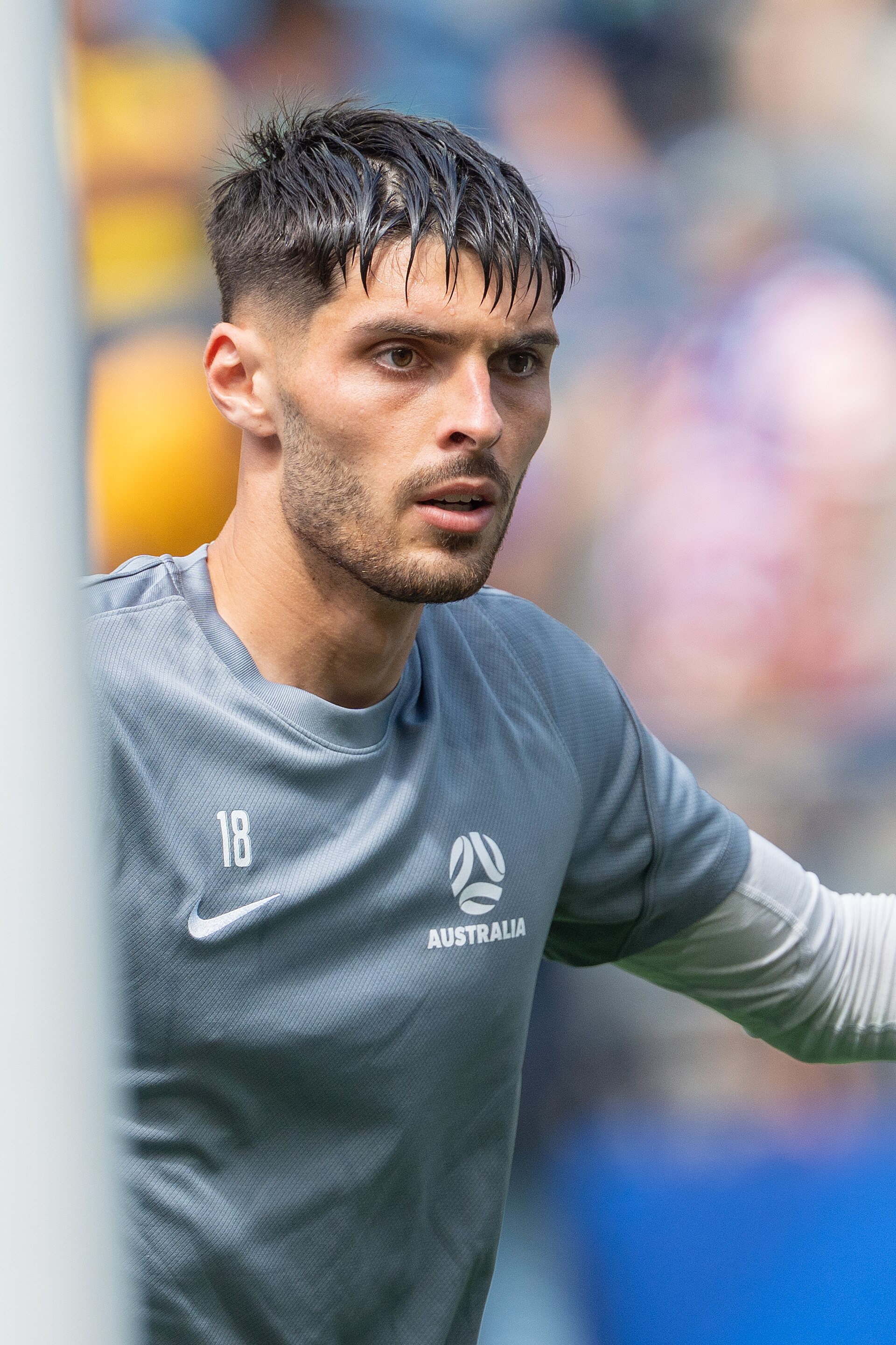 Patrick Beach during United States v Australia on 19 June 2026 at the 2026 FIFA World Cup