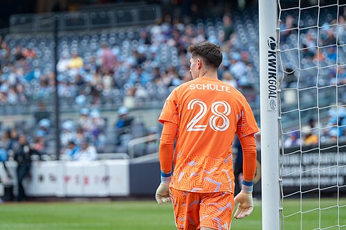 Patrick Schulte during New York City FC vs Columbus Crew on May 10, 2026
