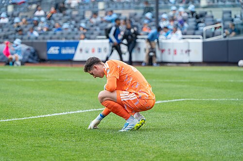 Patrick Schulte during New York City FC vs Columbus Crew on May 10, 2026