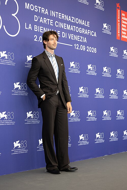 Patrick Schwarzenegger, Writer, director, at 83rd Venice International Film Festival in Venice, Italy for the film Bunker.