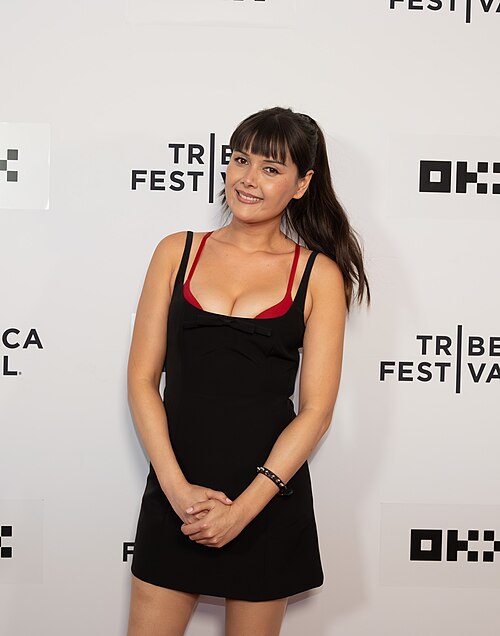 Patti Harrison at the 2026 Tribeca Film Festival in New York, NY for She Keeps Me Young