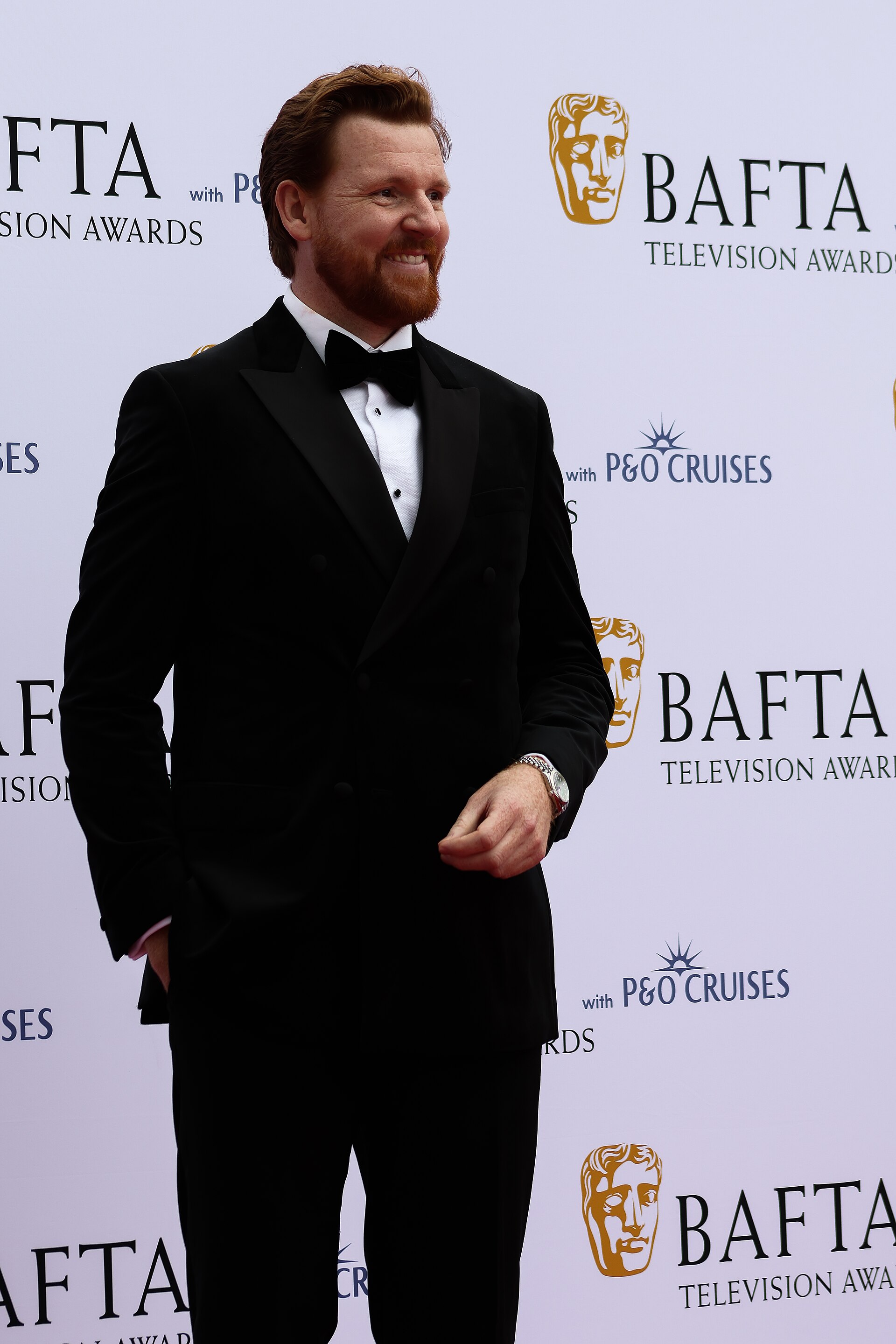 Traitors Series 2 cast, Paul Gorton at the TV BAFTA red carpet May 26