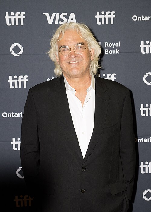 Paul Greengrass on the red carpet for the movie "The Lost Bus" at the 2025 Toronto International Film Festival