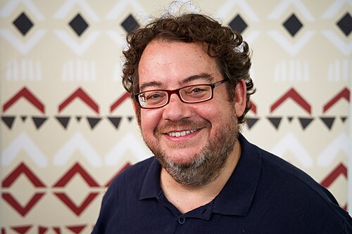Pedro J Pacheco at Wikimania 2025